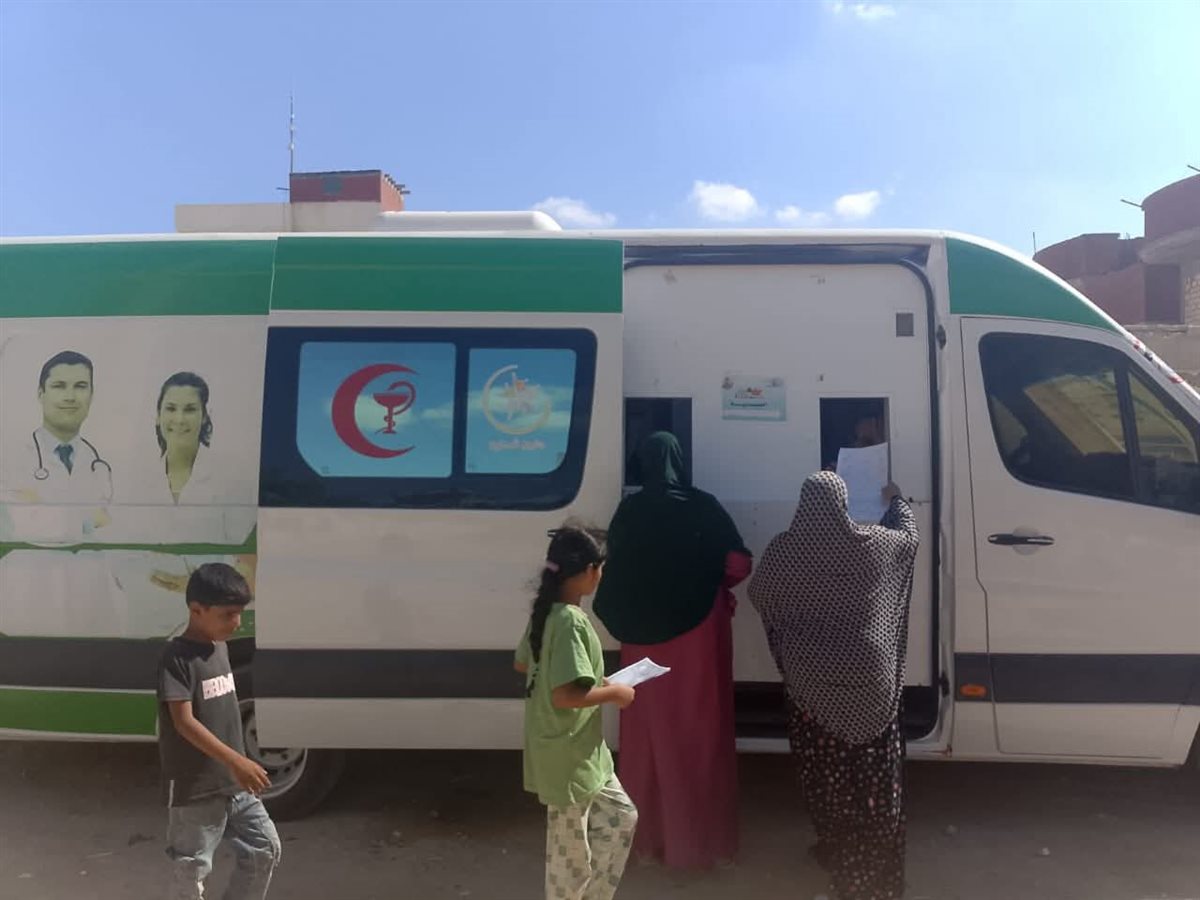 قافلة طبية بقرى البنجر