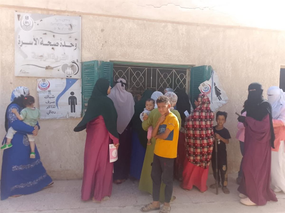 قافلة طبية بقرى البنجر