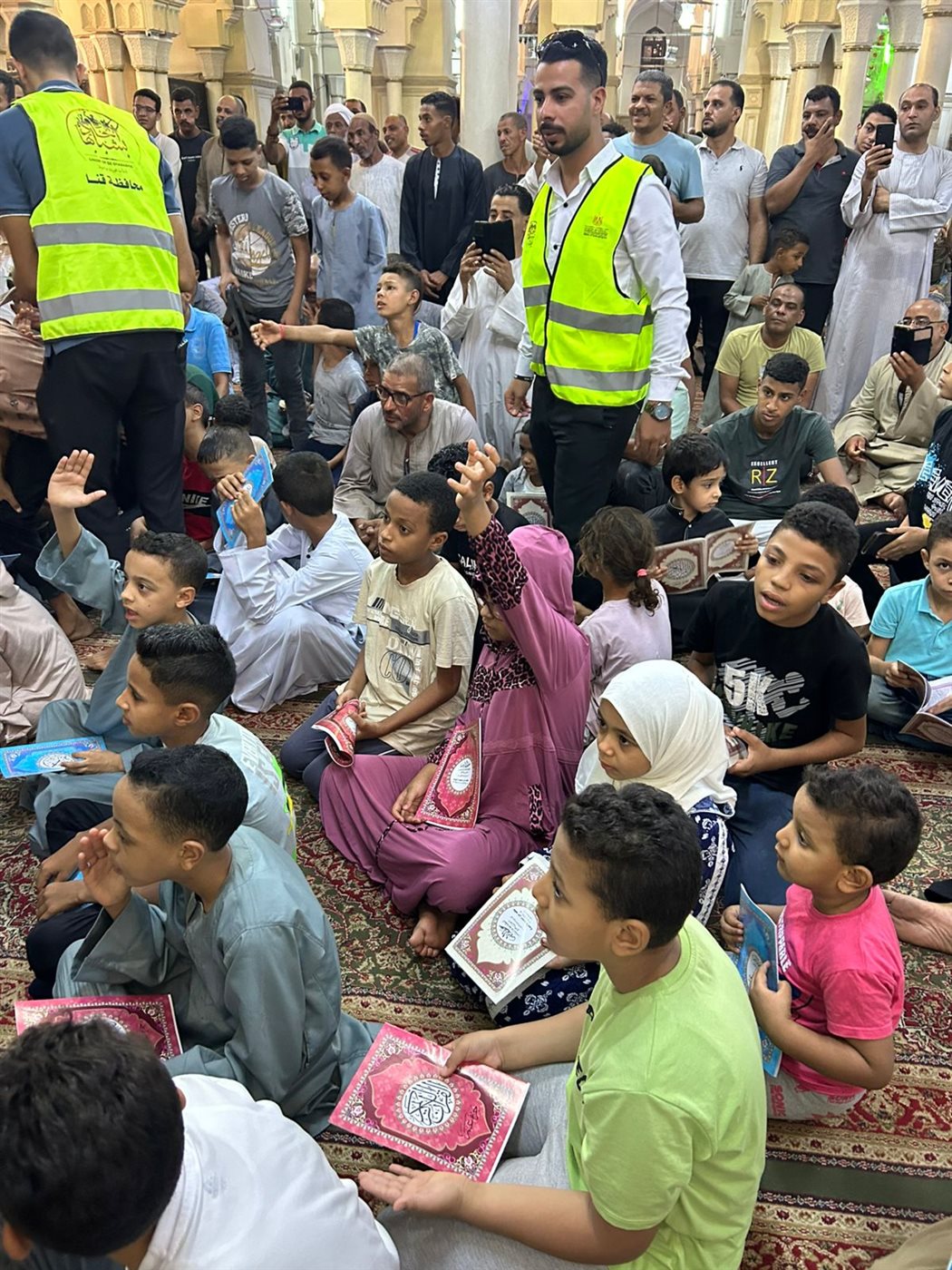 فعالية مساجدنا حياة بمسجد سيدي عبد الرحيم القنائي