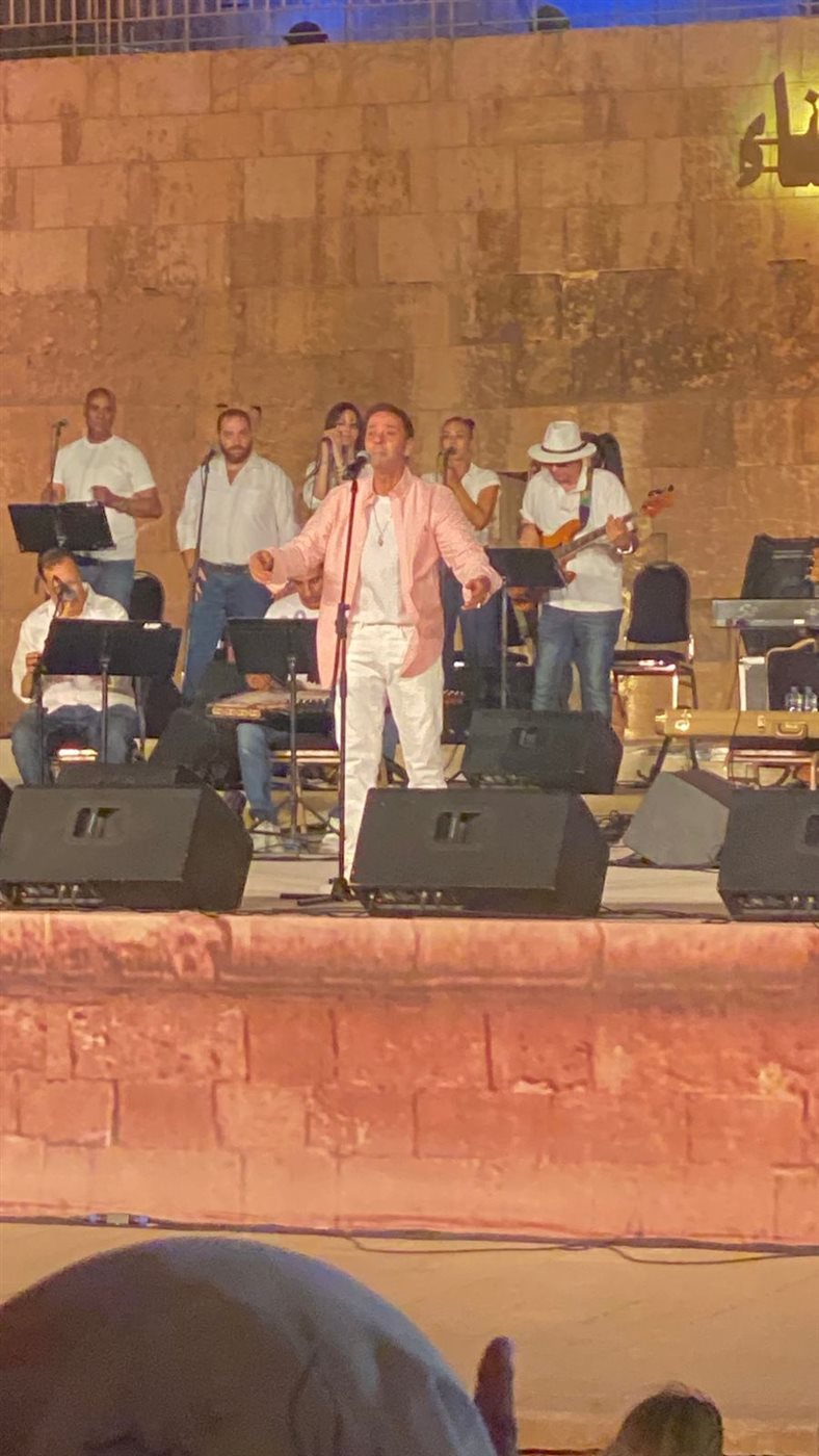 مدحت صالح في حفله بمهرجان القلعة
