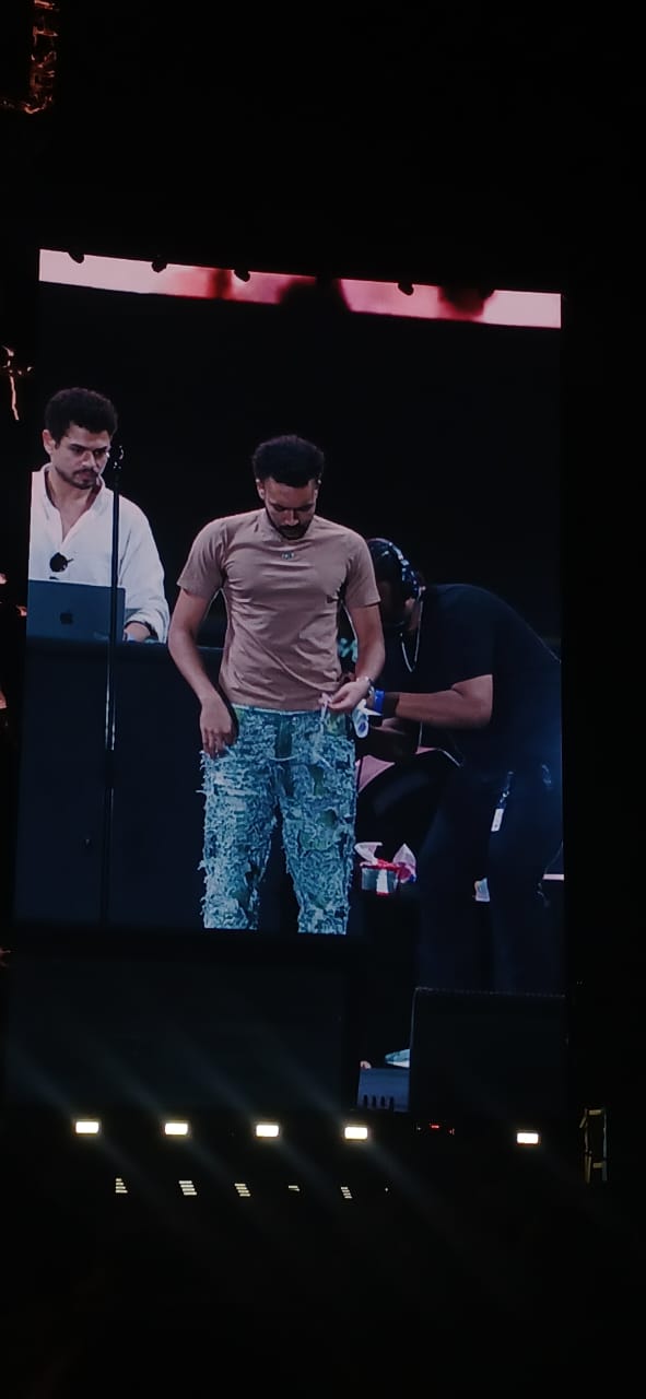 ويجز من حفله في مهرجان العلمين الجديدة 