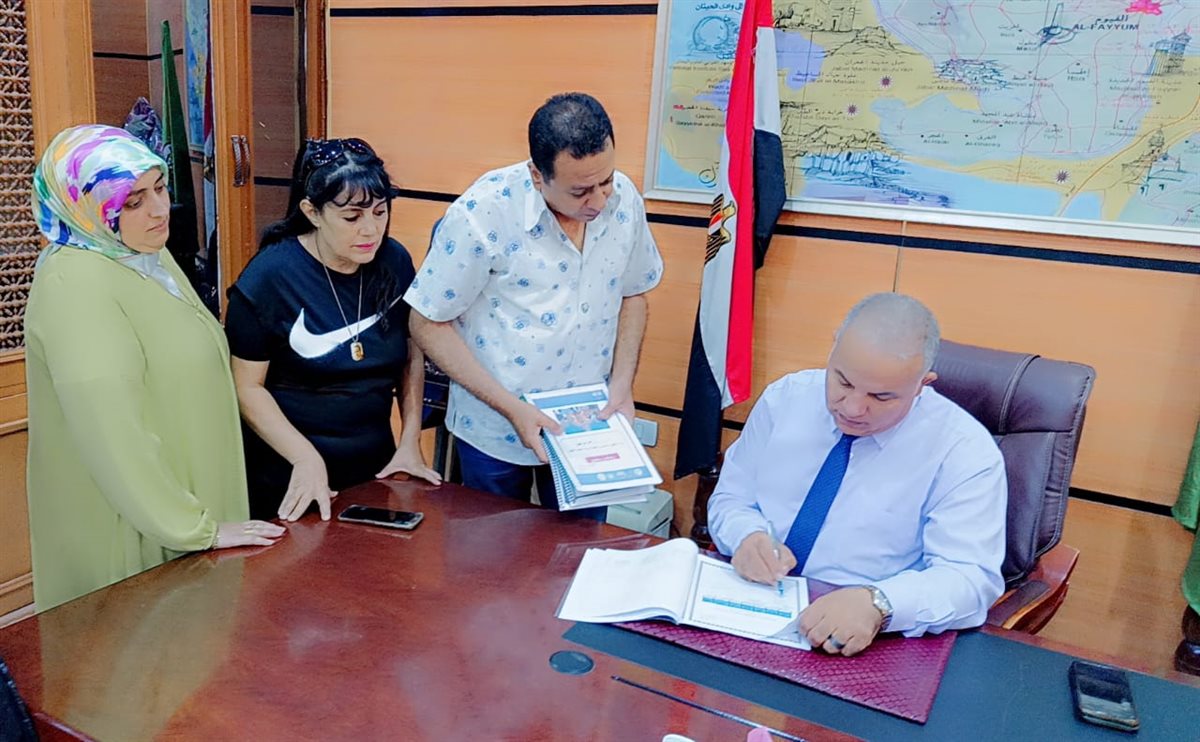 قبيصي يعتمد نتيجة القبول بالصف الأول الإعدادي بالمدارس الرياضية بالفيوم