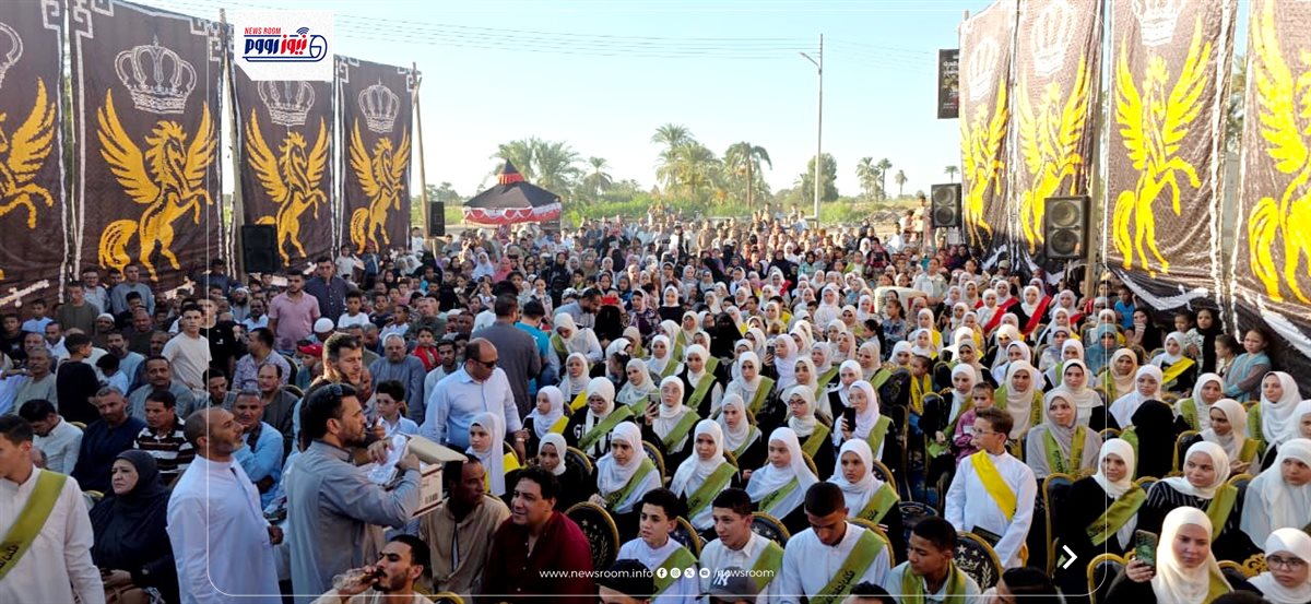 حفل تكريم حفظة القرآن الكريم بقرية أبوبشت في المنيا