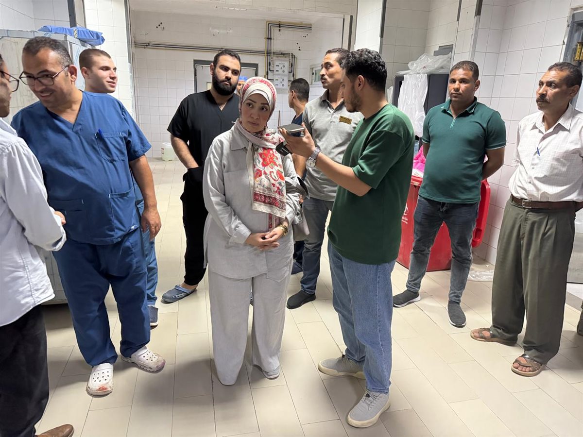 وكيل وزارة الصحة تتفقد الخدمة الليلة بمستشفى الفيوم العام