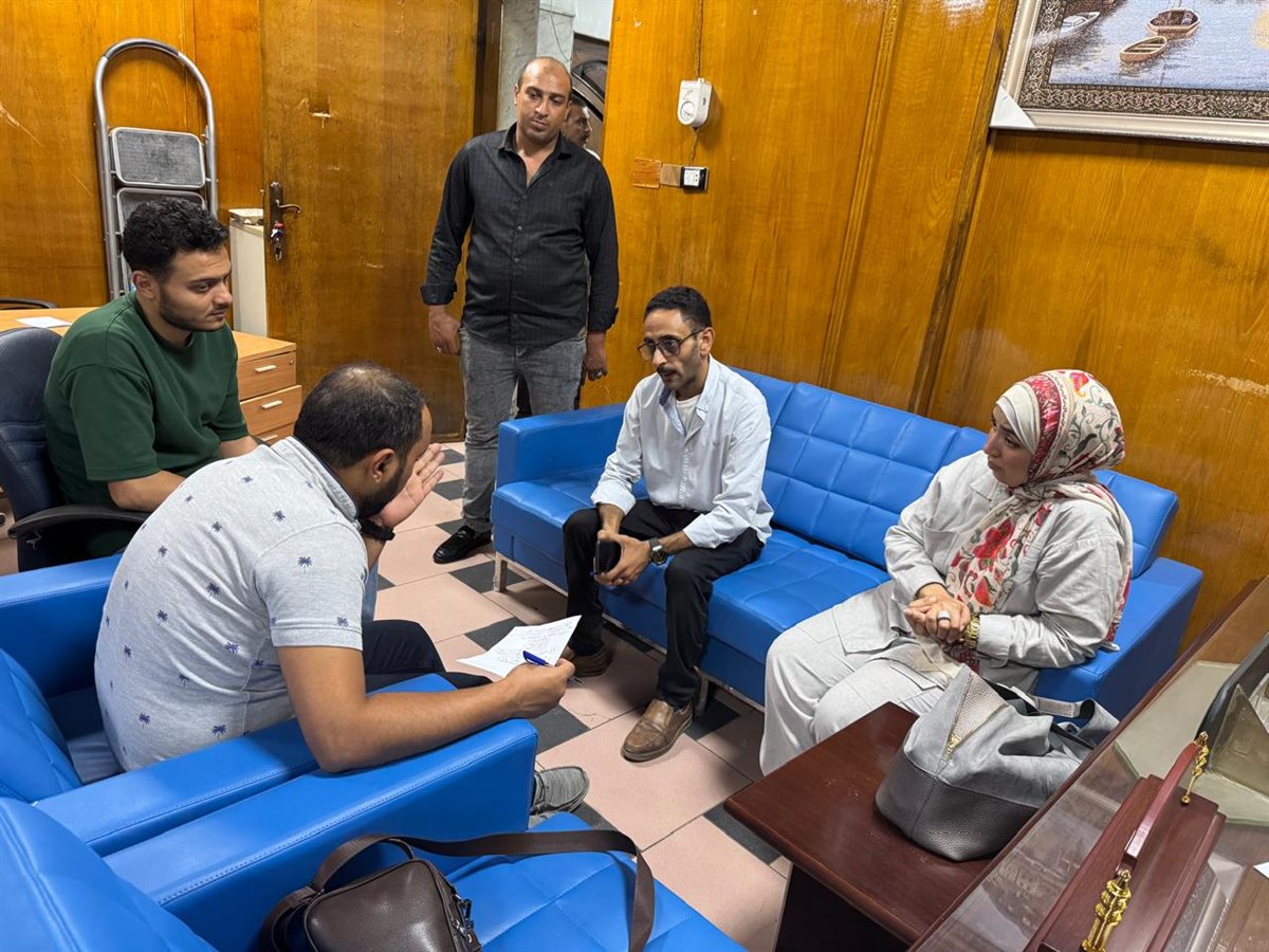 وكيل وزارة الصحة تتفقد الخدمة الليلة بمستشفى الفيوم العام