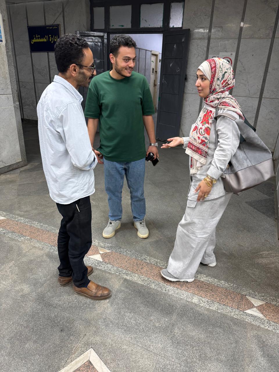 وكيل وزارة الصحة تتفقد الخدمة الليلة بمستشفى الفيوم العام