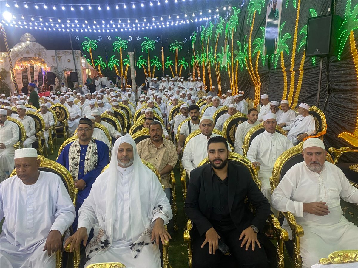 الطريقة الرفاعية تشارك في احتفال الجازولية