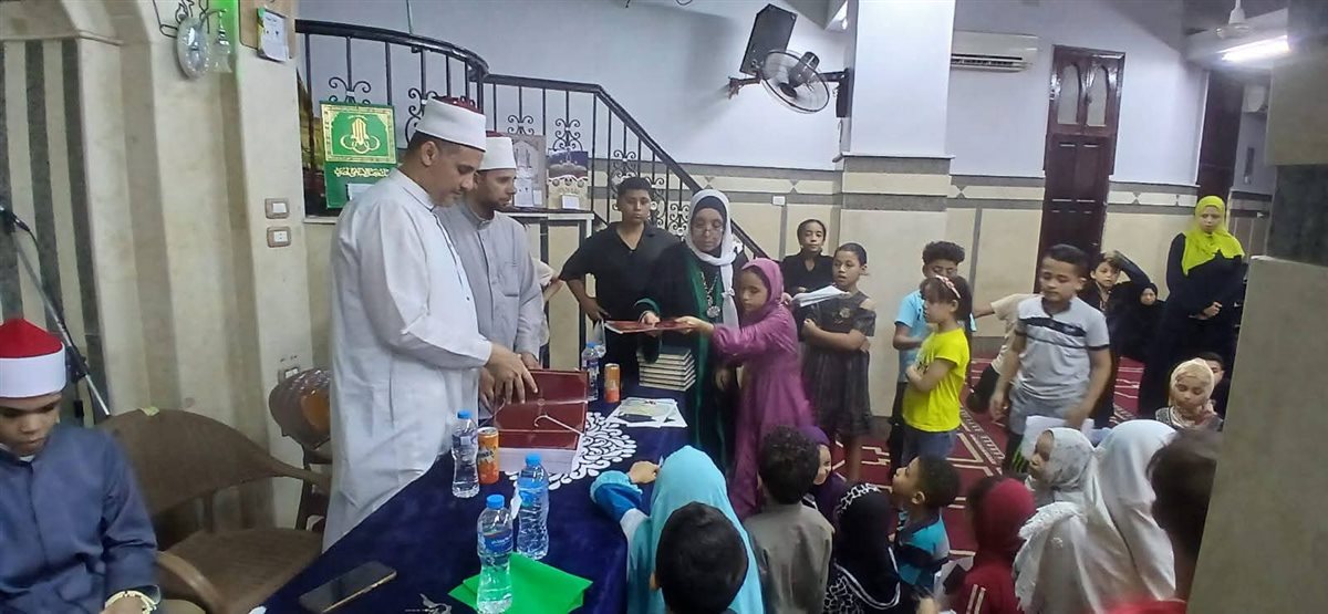 فاعلية الإحتفال بمولد النبي صلى الله عليه وسلم من مسجد دار الرماد الشرقي بالفيوم