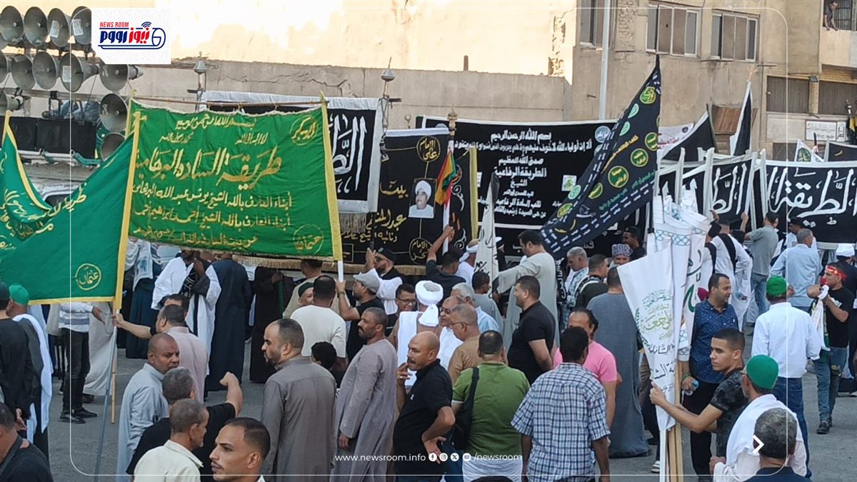 الموكب الصوفي للاحتفال بالمولد النبوي الشريف