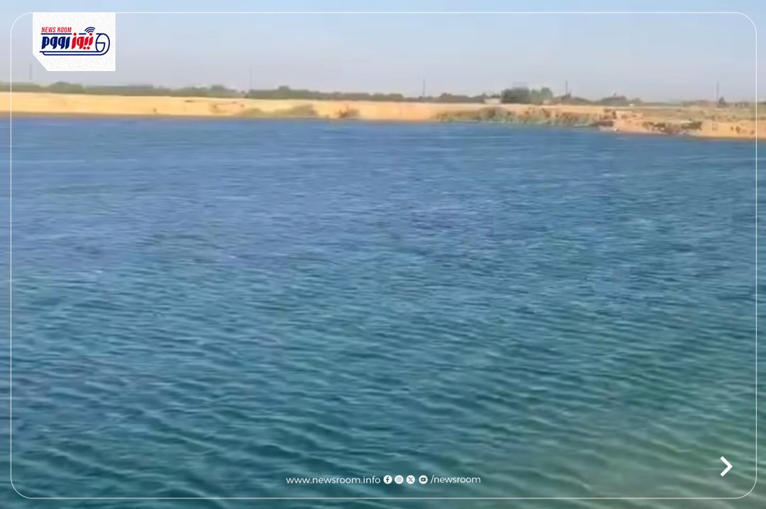 صورة البحيرة بقرية البهنسا بالمنيا