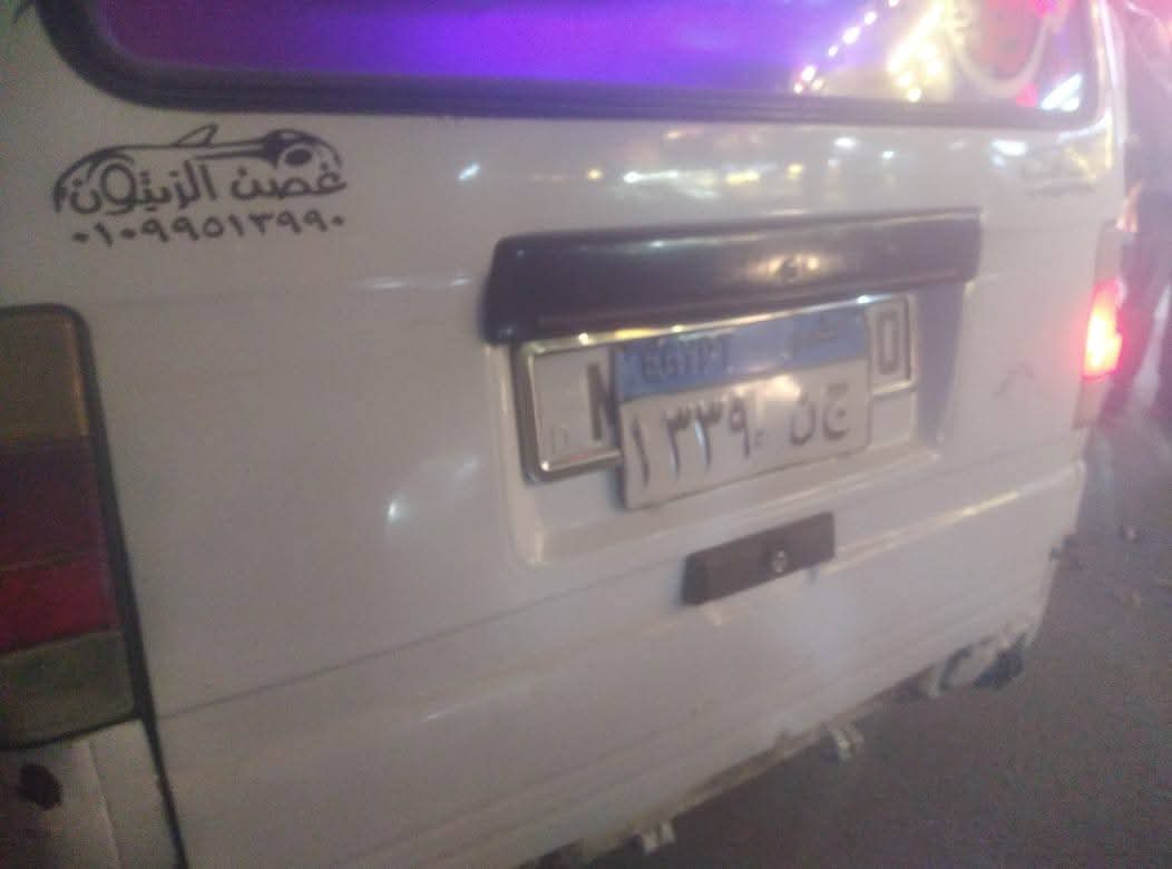 السيارة المتسببة فى الحادث 