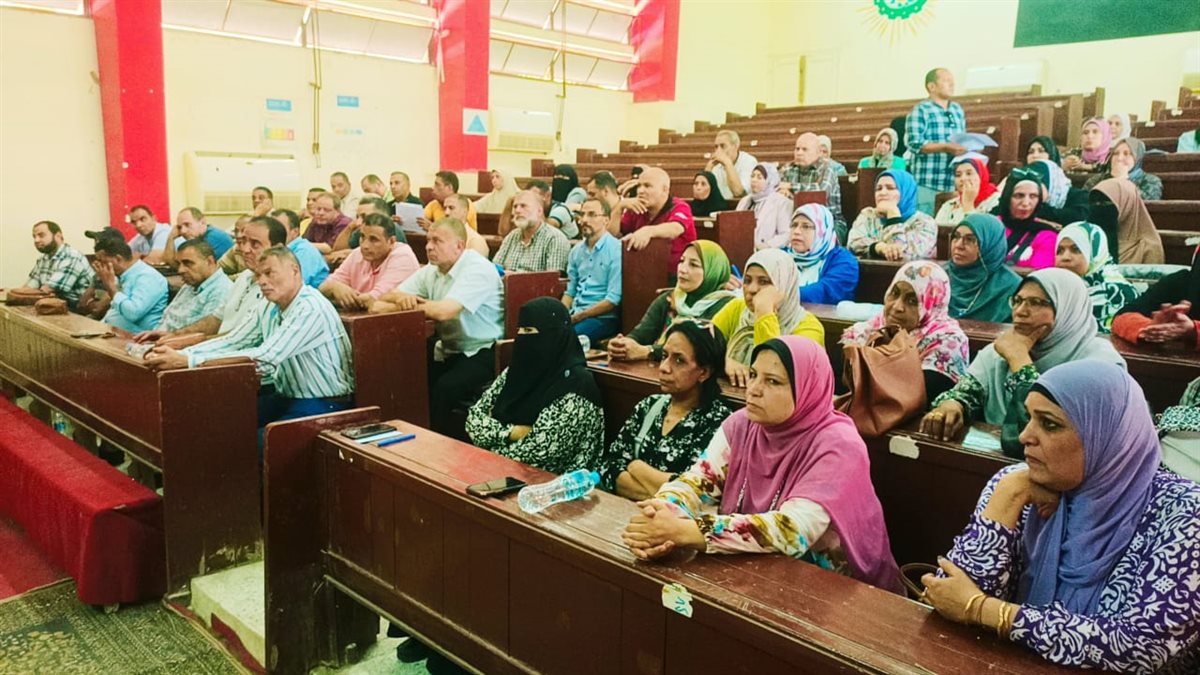 مياه الفيوم وتعليم الفيوم يواصلان نشر الوعي الصحي بين الطلاب ضمن مشروع صحتهم مستقبلهم