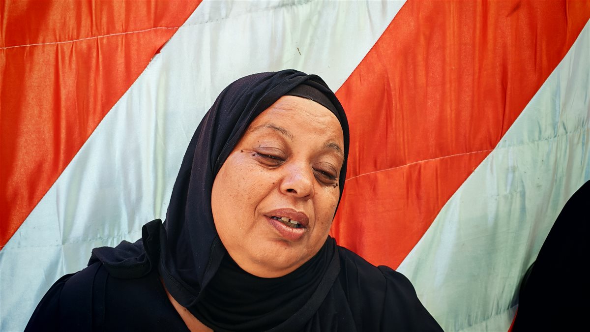 والدة إيمان المجني عليها