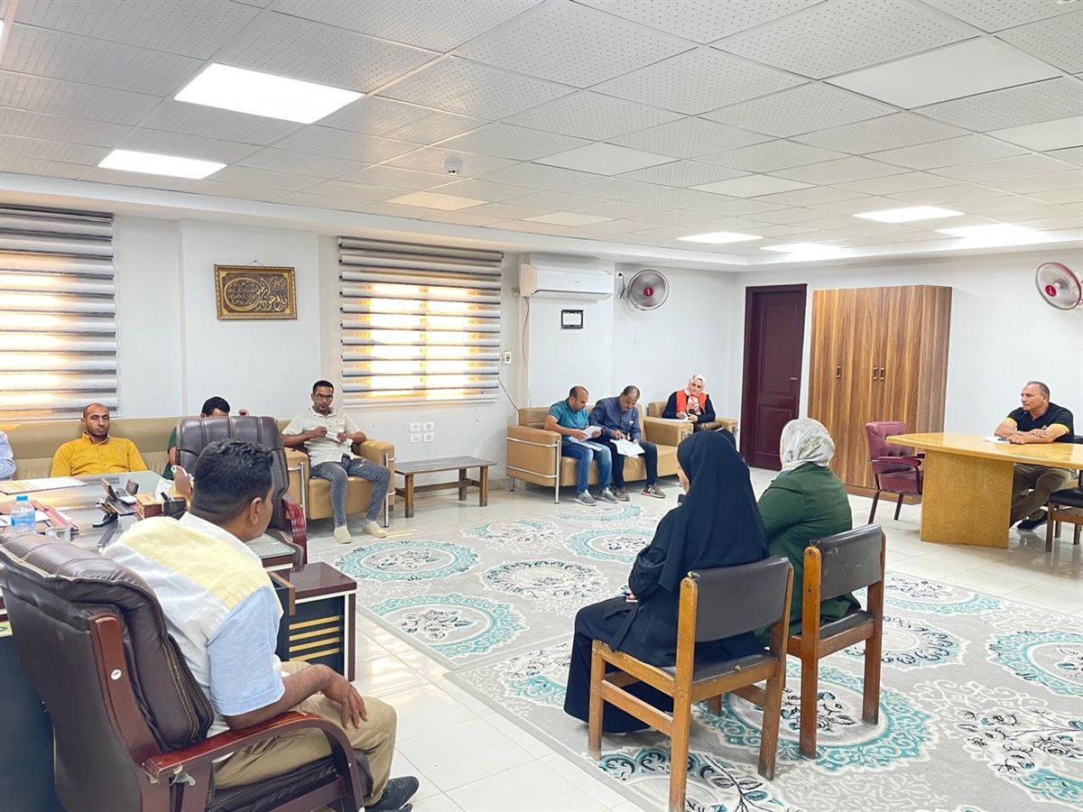 مركزابشواى: عرض ومناقشة مخططات التطوير والتجميل قبل البدء بالتنفيذ لتجنب اي تعديل حفاظاً على المال العام