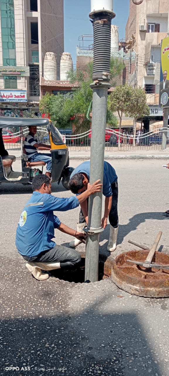 مياه الفيوم: خطة متكاملة لصيانة وتطهير شبكات ومحطات الصرف الصحي بجميع أنحاء المحافظة
