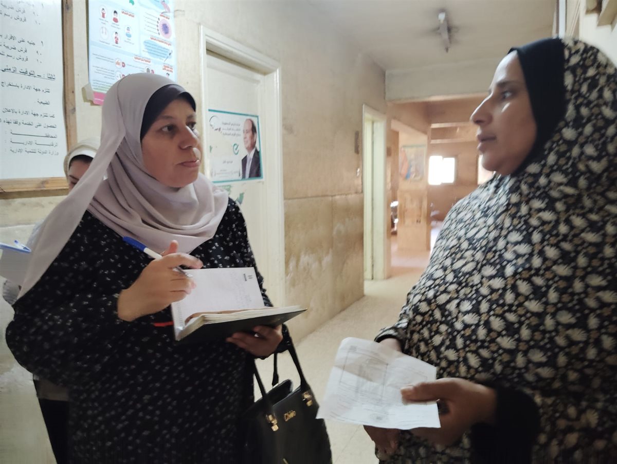 جولة مفاجئة لوكيل الصحة بالفيوم على بعض وحدات الرعاية الأولية بمركز الفيوم
