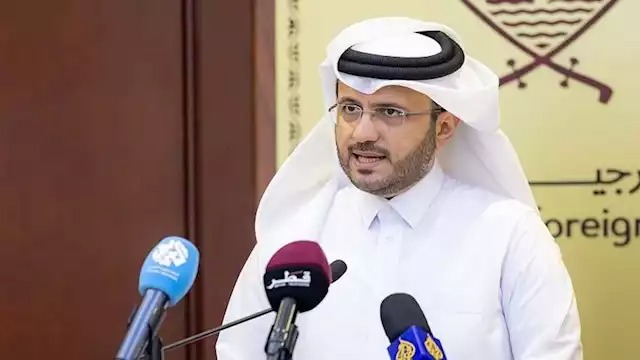 الناطق باسم الخارجية القطرية ماجد الأنصاري 