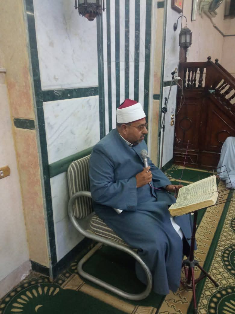 مقارئ الجمهور تزين مساجد الفيوم في شهر ميلاد الحبيب ﷺ