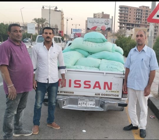 ضبط طن دقيق بلدي محظور بيعه أو تداوله ولحوم فاسدة وغير صالحة للاستهلاك الآدمي بالفيوم 