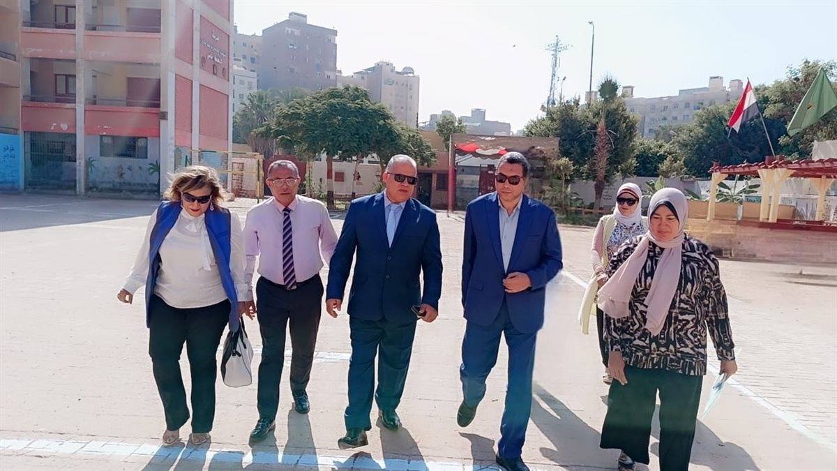 جولة ميدانية لمدير تعليم الفيوم لمتابعة الاستعدادات النهائية بمدارس إدارتي شرق وغرب الفيوم