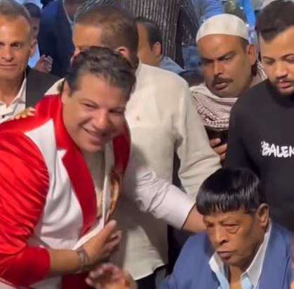 عبد الباسط حمودة وابن شعبان عبد الرحيم