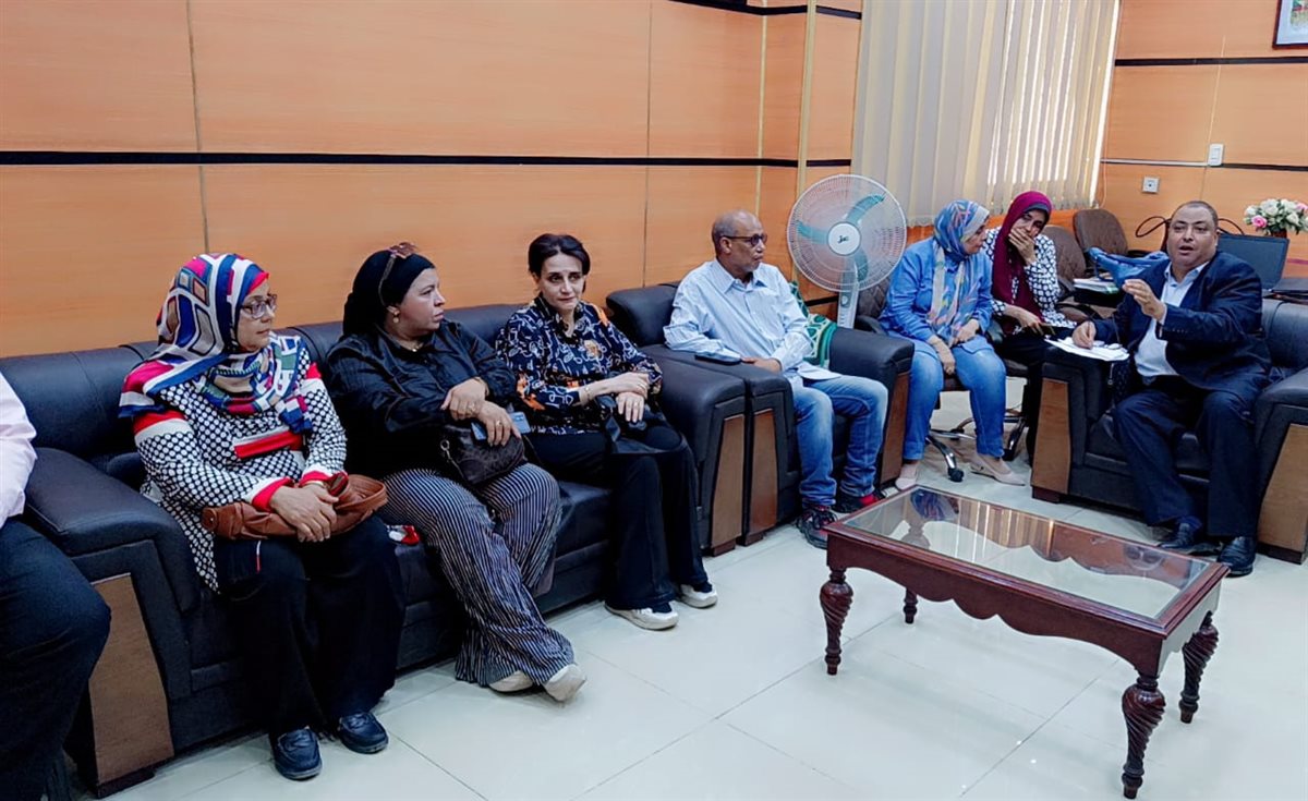 قبيصي لموجهي عموم مديرية التربية والتعليم بالفيوم الإنتهاءمن سد العجز بالمدارس وتوزيع معلمي الحصة