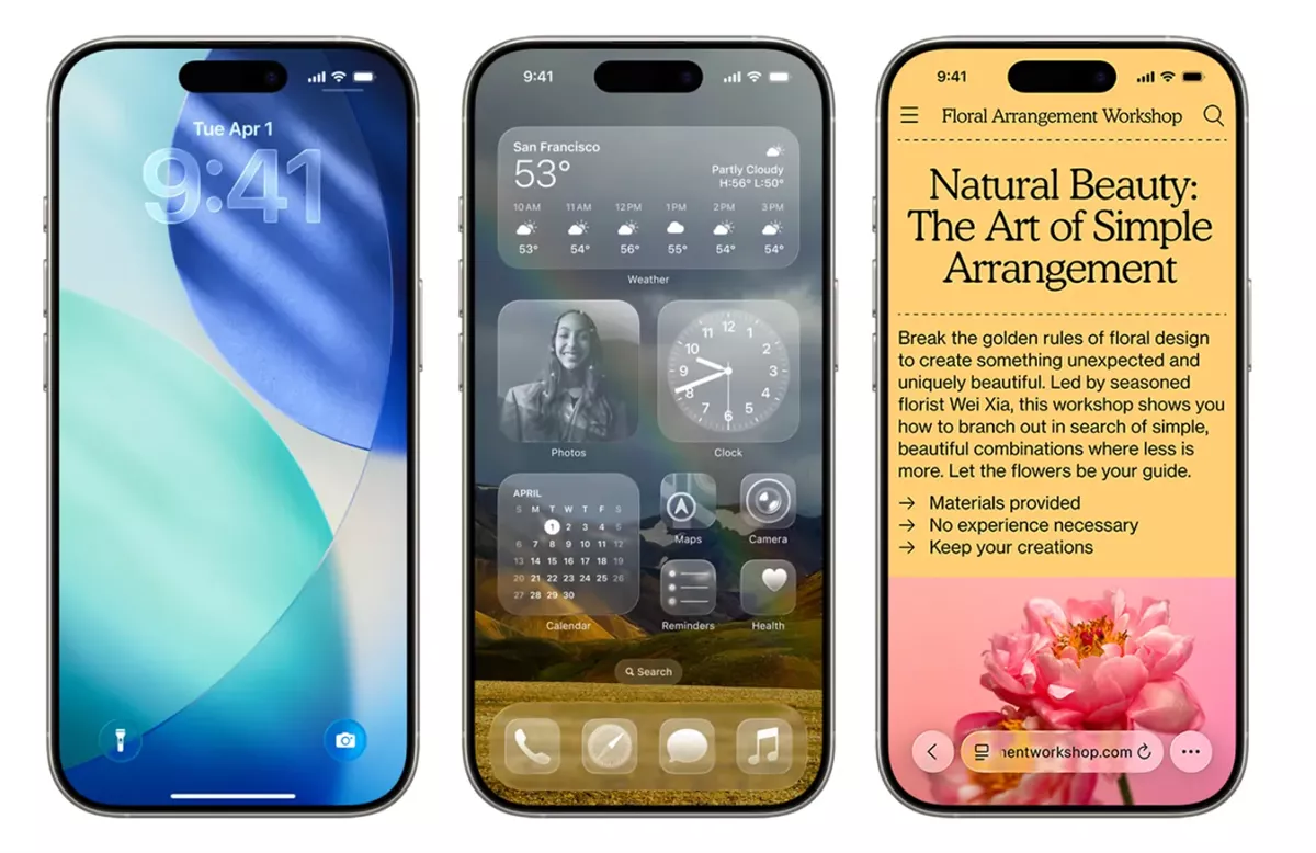 توسع الميزات إلى iPadOS 26