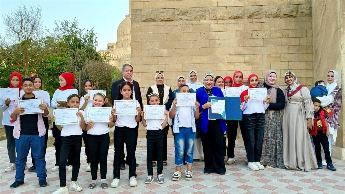 أحتفالية متميزة لذوى الأحتياجات الخاصة بمتحف كوم أوشيم بالفيوم