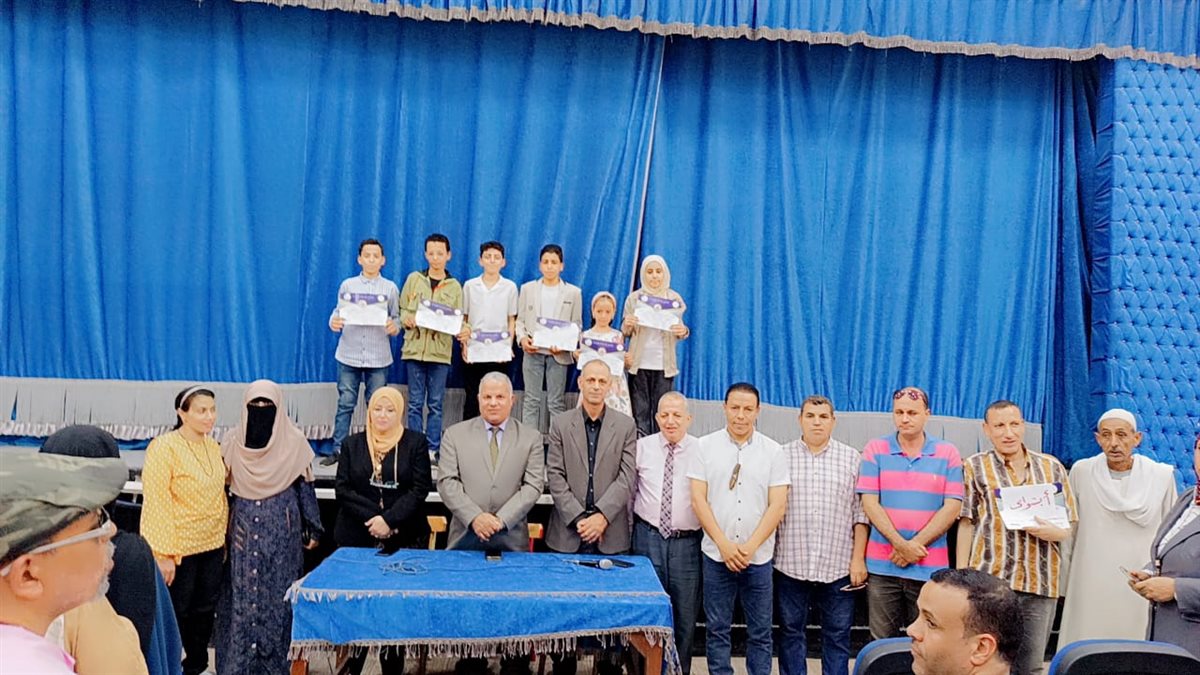 تعليم الفيوم يكرم 74 طالب موهوب فائز فى مسابقة الصوت الذهبي على مستوى المحافظة