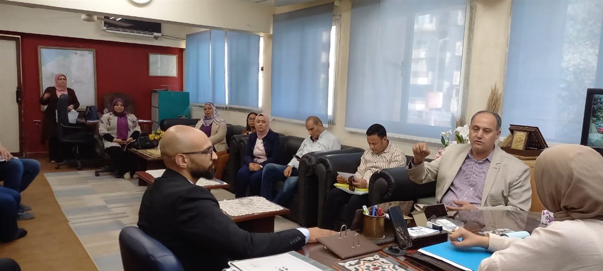 وكيل وزارة الصحة تستقبل وفدا من وزارة الصحة لتفعيل منظومة ميكنة الموارد البشرية