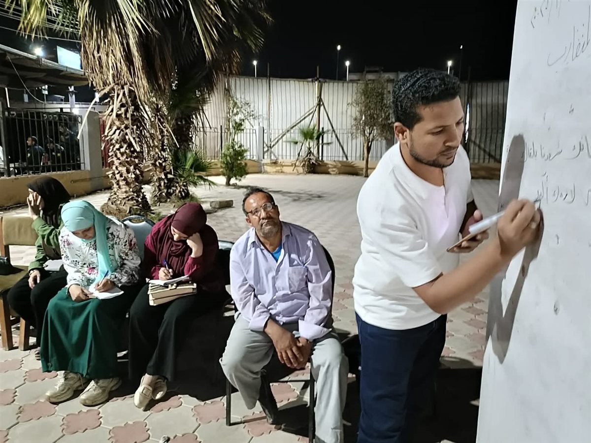 استمرار ورش البحر المتقارب والعروض <br>بنادي ادب قصر ثقافة الفيوم