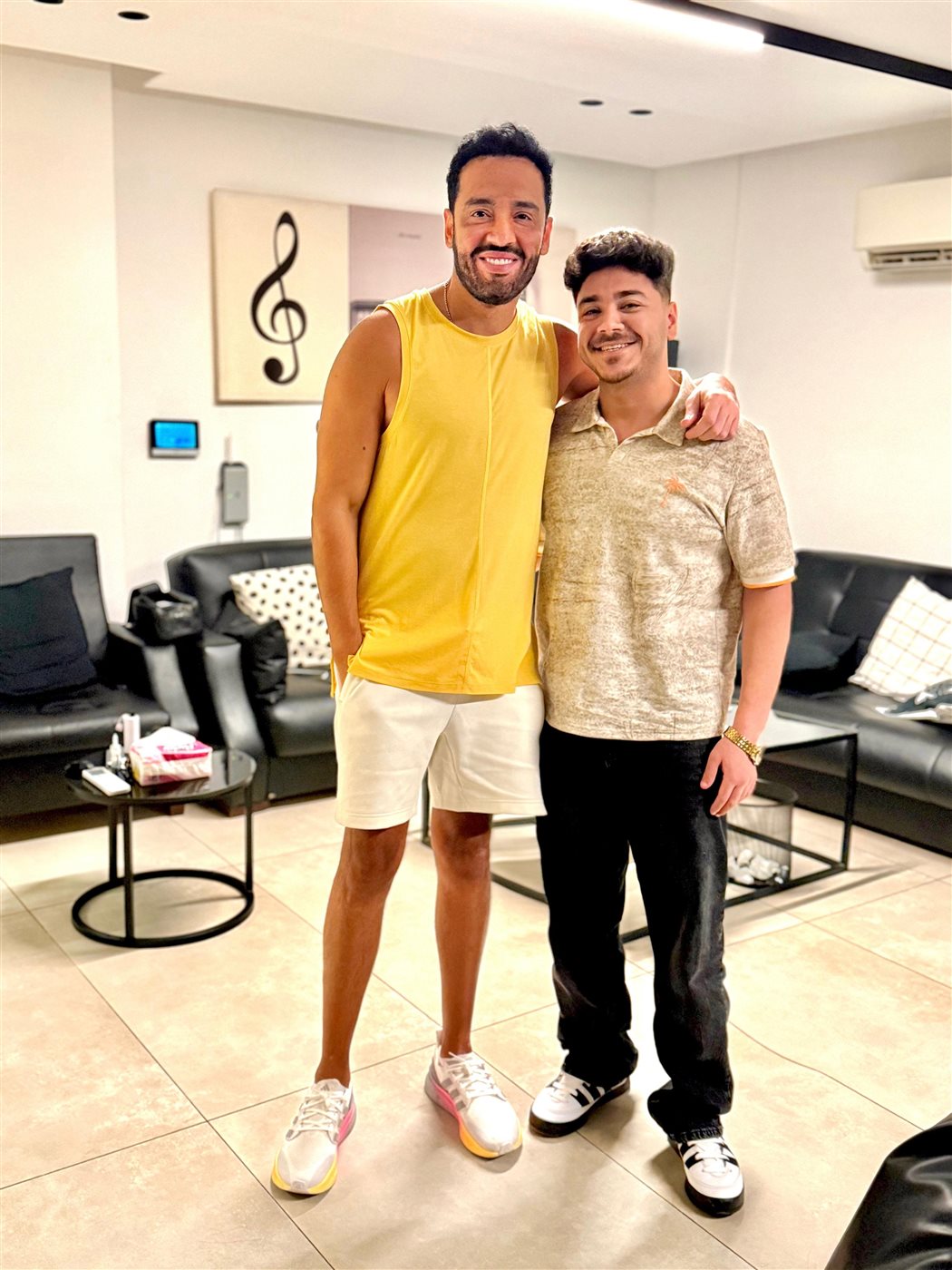 رامي جمال و معاذ زين