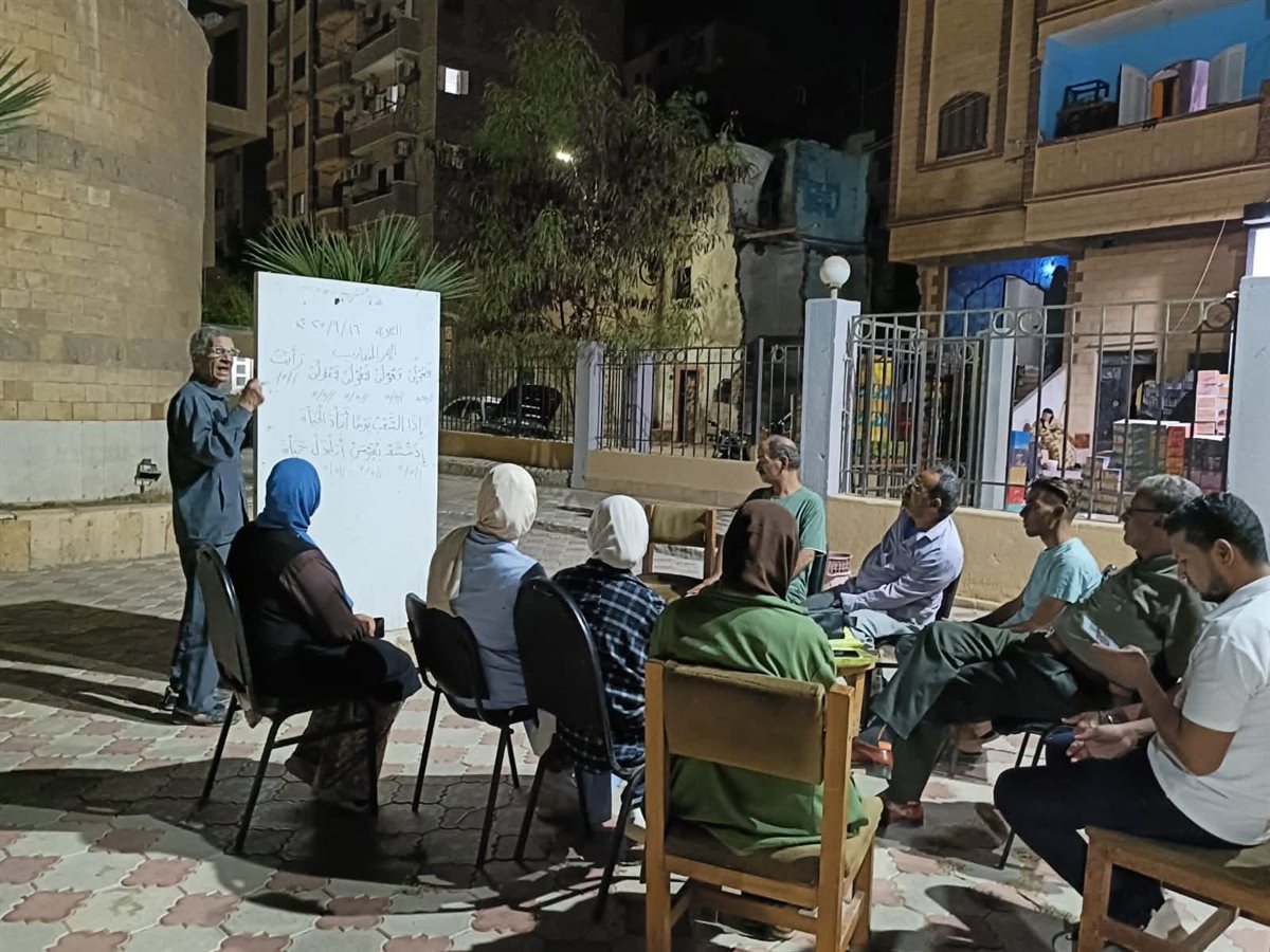استمرار ورش البحر المتقارب والعروض <br>بنادي ادب قصر ثقافة الفيوم
