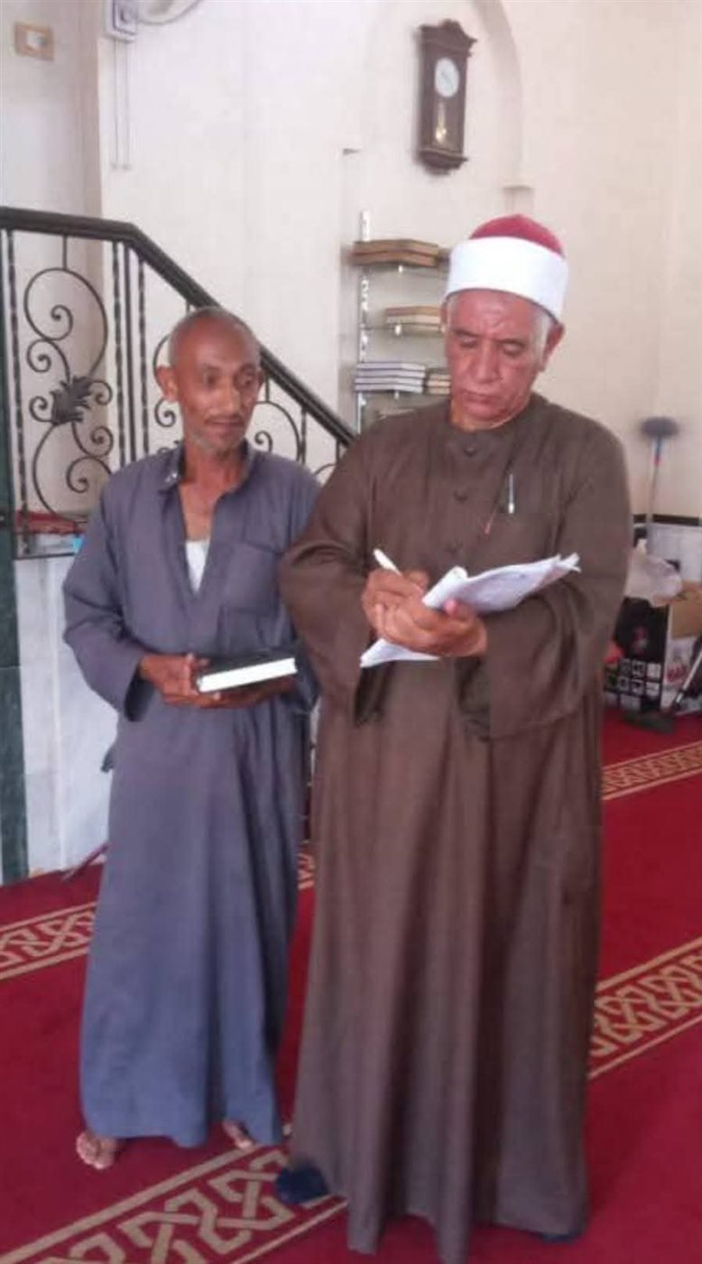 مدير أوقاف الفيوم يواصل جولاته المرورية على المساجد قبيل صلاة الجمعة