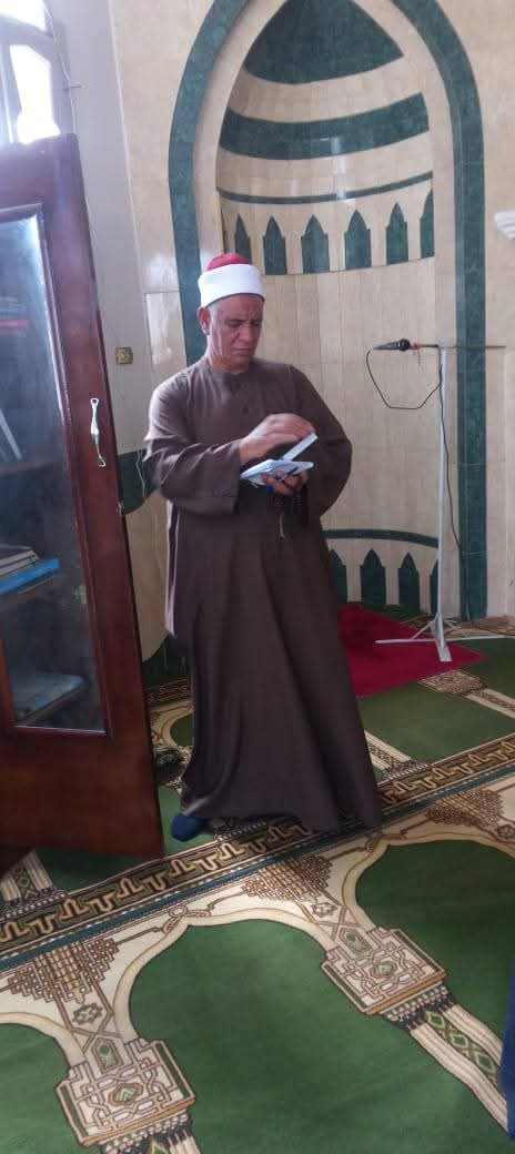 مدير أوقاف الفيوم يواصل جولاته المرورية على المساجد قبيل صلاة الجمعة