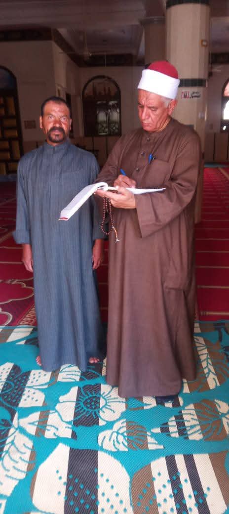 مدير أوقاف الفيوم يواصل جولاته المرورية على المساجد قبيل صلاة الجمعة