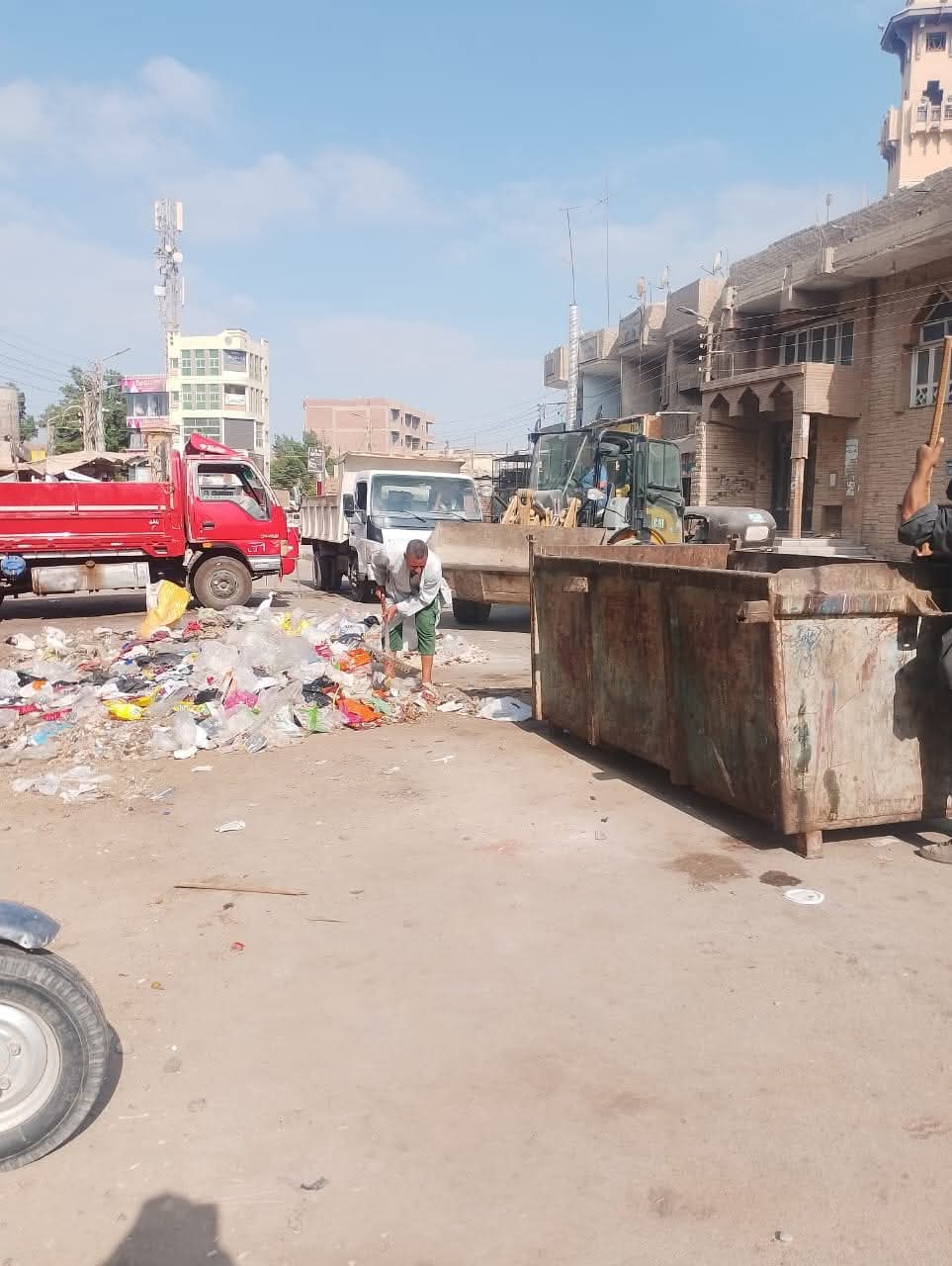 استعدادا للعام الدراسي الجديد حملات مكثفة للنظافة العامة أمام مدارس طامية
