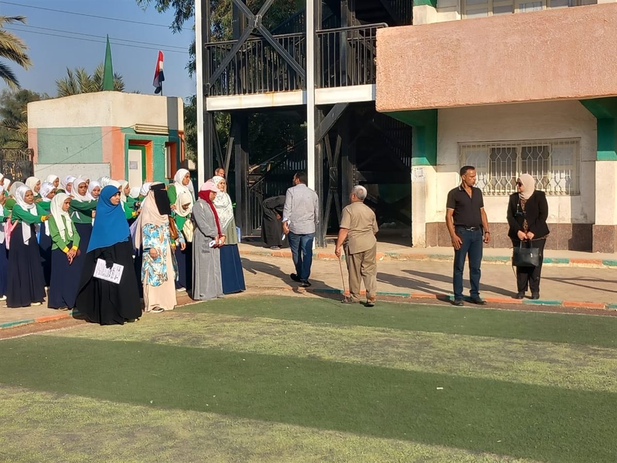 جولة ميدانية لوكيل مديرية التربية والتعليم بالفيوم في أول أيام الدراسة