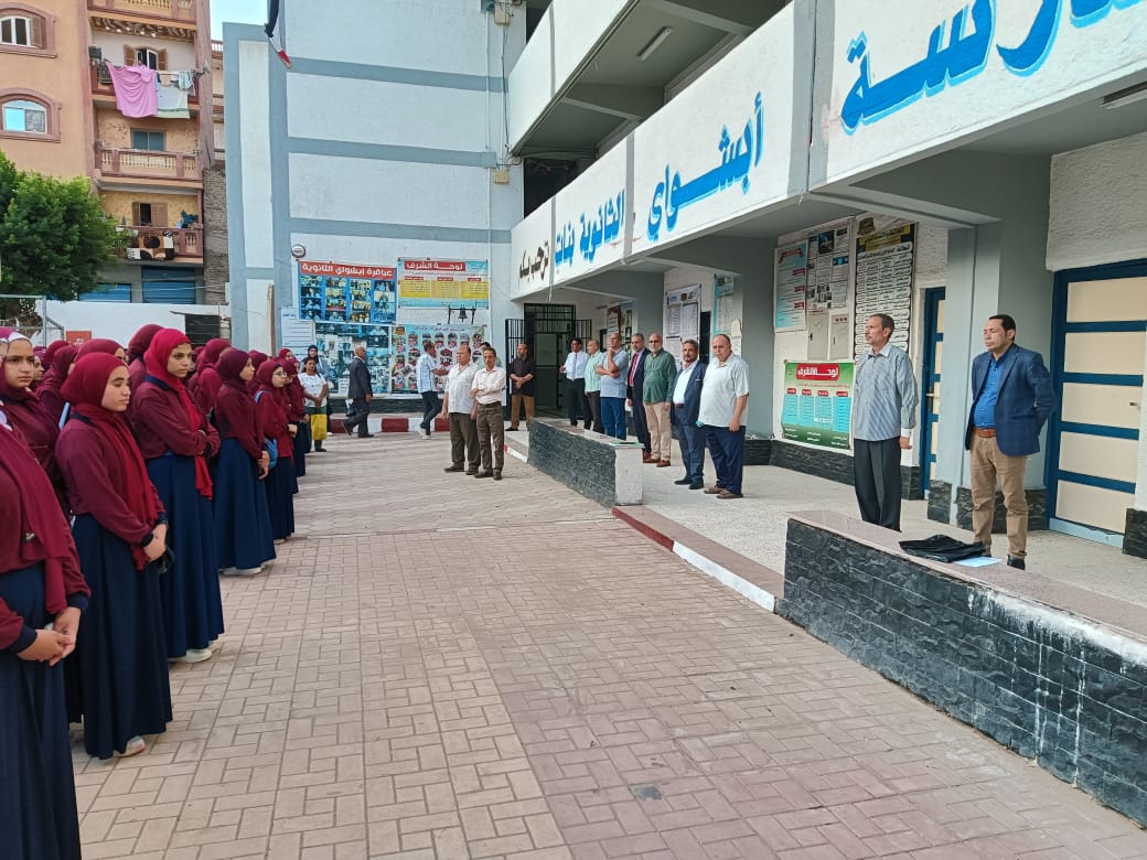 جولة ميدانية لوكيل مديرية التربية والتعليم بالفيوم في أول أيام الدراسة