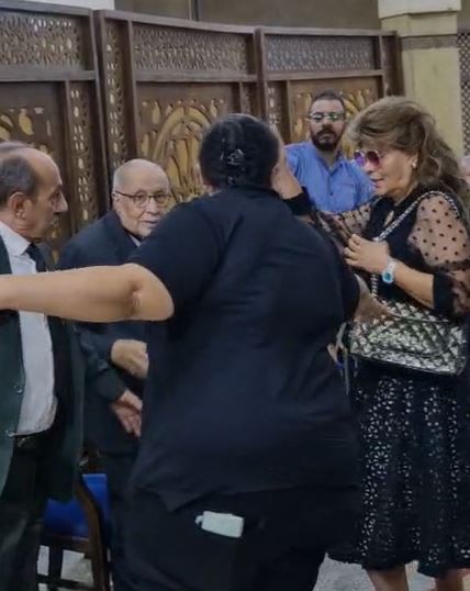 عزاء شقيقة أحمد صيام