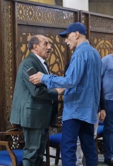 عزاء شقيقة أحمد صيام