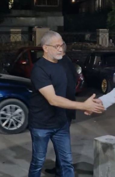 مجدي بدر في عزاء شقيقة أحمد صيام