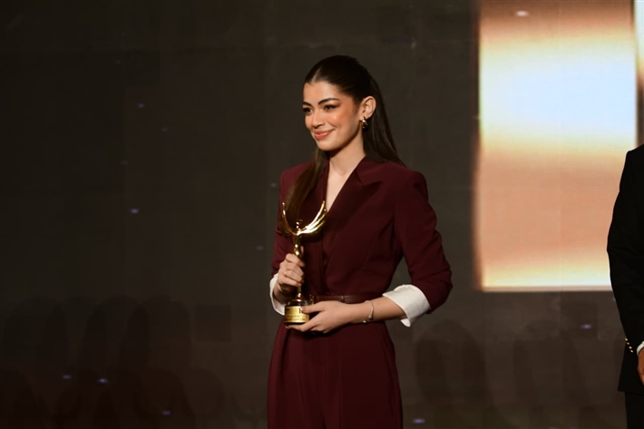 ليلى أحمد زاهر في مهرجان الفضائيات العربية الـ 16 
