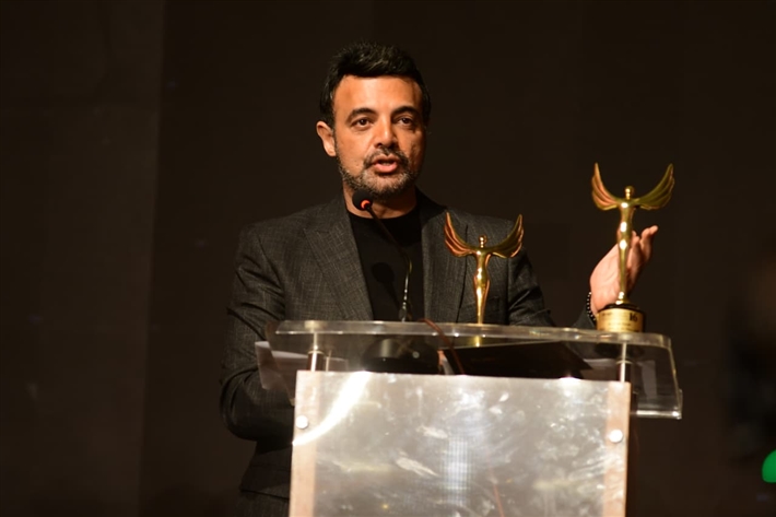 المؤلف عمرو محمود ياسين في مهرجان الفضائيات العربية الـ 16 