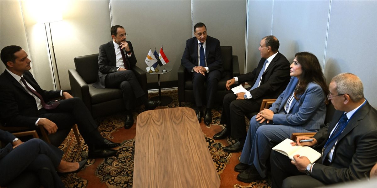 مدبولي يبحث مع الرئيس القبرصي تعزيز الشراكة والتعاون الثنائي بالأمم المتحدة