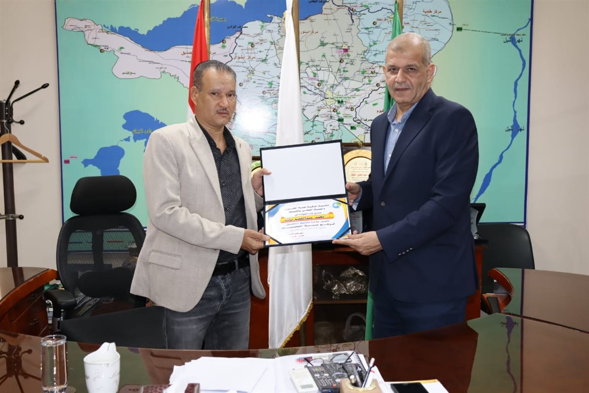 مياه الفيوم” تكرم المتميزين في إدارات التسويق والإنتاج والكهرباء