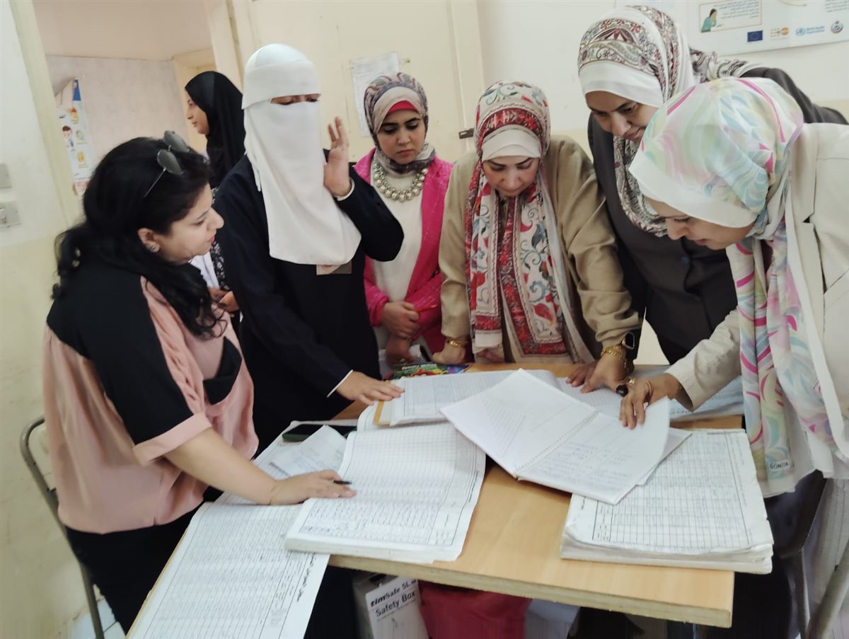 مرور مفاجئ لوكيل الصحة بالفيوم على بعض الوحدات الصحية ومستشفى ابشواي للاطمئنان على سير العمل