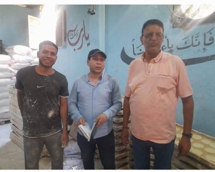 جولة تفقدية للتفتيش على 24 منشأة في مركز فرشوط بقنا