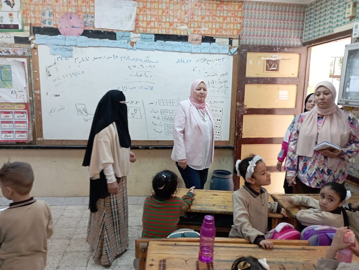 افتتاح مدرسة في محافظة قنا