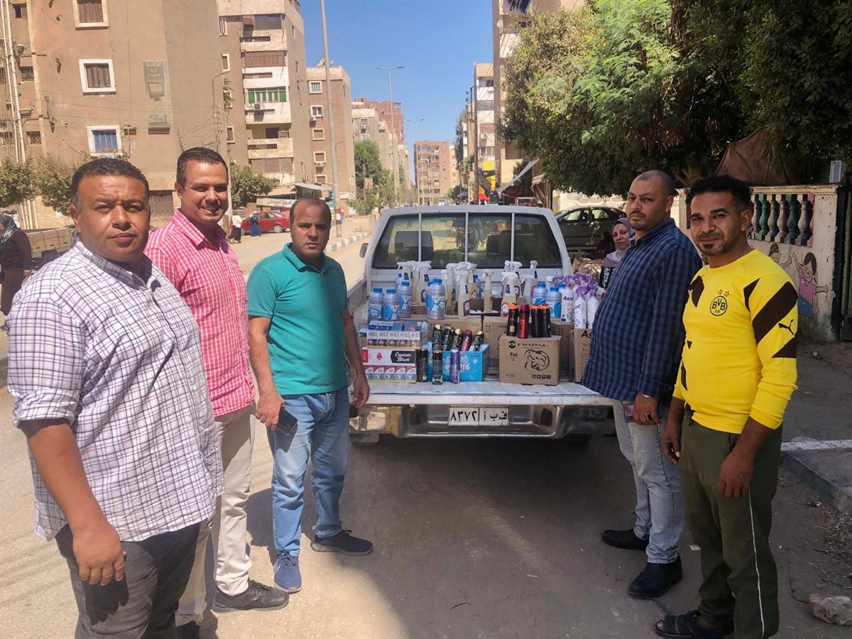 ضبط نصف طن دقيق بلدي مدعم مخابز محظور بيعه او تداوله بالفيوم <br> 